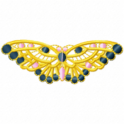 Butterfly Embroidery Design 10